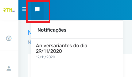 Notificações do Sistema